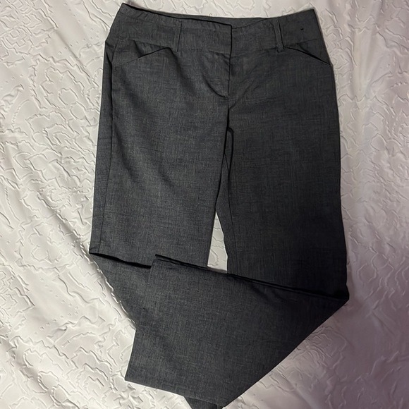 New York & Company Grey Dress Trouser Pants - Picture 2 of 5